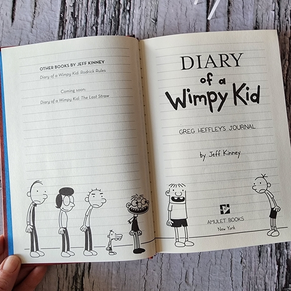 3/$25 Diary of a Wimpy Kid, BOOK 1 - Picture 5 of 6